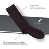 SAFERSOX Originals – Braun meliert / 1 Paar