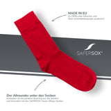 SAFERSOX Originals – Rot / 3 Paar