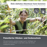 Anti-Zecken & Mückenschutz Socken – Olivgrün / 1 Paar