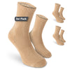 Anti-Zecken & Mückenschutz Sportsocken – Beige / 3 Paar