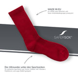 Anti-Zecken & Mückenschutz Sportsocken – Bordeaux / 3 Paar