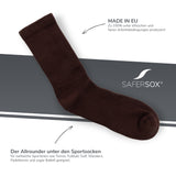 Anti-Zecken & Mückenschutz Sportsocken – Braun / 3 Paar