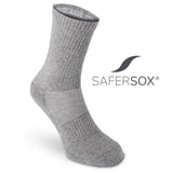 Anti-Zecken & Mückenschutz Sportsocken – Grau meliert / 3 Paar