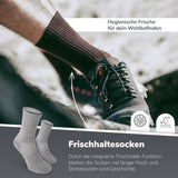 Anti-Zecken & Mückenschutz Sportsocken – Grau meliert / 3 Paar