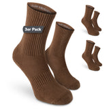 Anti-Zecken & Mückenschutz Sportsocken – Mokka / 3 Paar