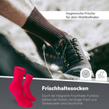 Anti-Zecken & Mückenschutz Sportsocken – Pink / 3 Paar