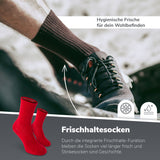 Sportsocken – Rot / 3 Paar