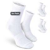 Anti-Zecken & Mückenschutz Sportsocken – Weiß / 3 Paar